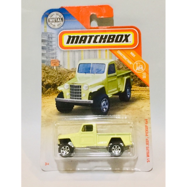 Jual MATCHBOX - 51 JEEP WILLYS PICKUP 4X4 | Shopee Indonesia
