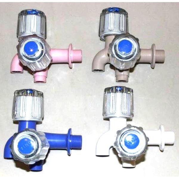 Jual Kran Double / Kran 2 Fungsi / Kran Cabang Pvc Vino | Shopee Indonesia