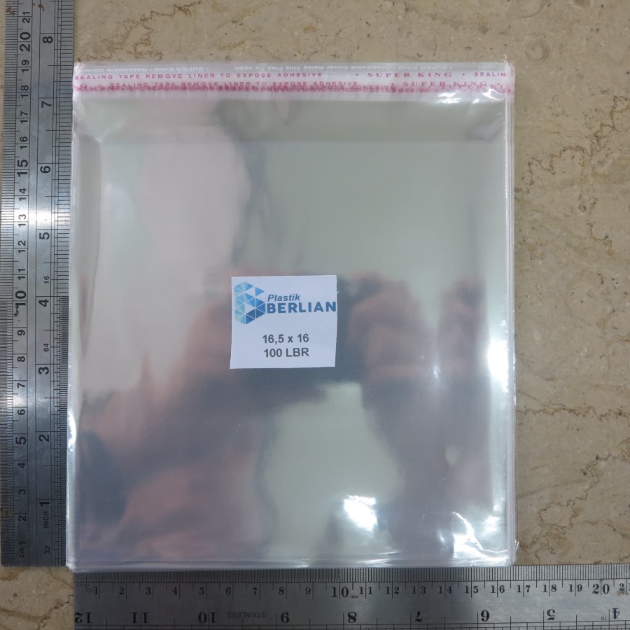 Jual Plastik Opp 16x16 cm Plastik Seal Plastik Opp Lem Plastik Kemasan ...