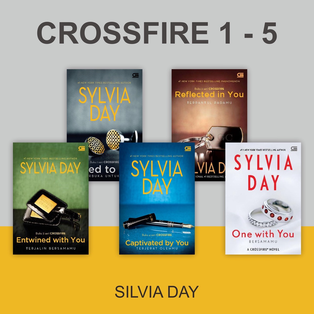 Jual SERIAL CROSSFIRE 1 - 5 // SYLVIA DAY | Shopee Indonesia