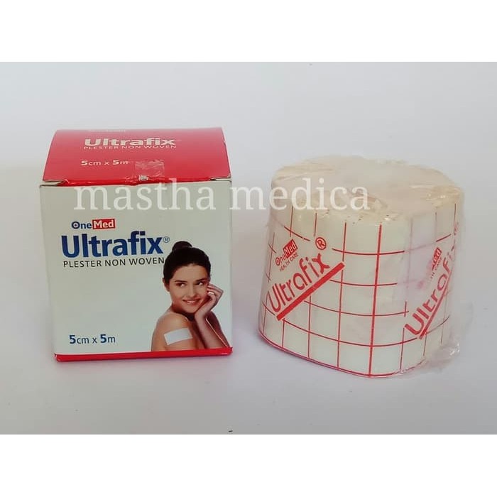 Jual Ultrafix 5cm x 5m Plester Perban Plester Medis Verban Onemed 5 x 5 ...