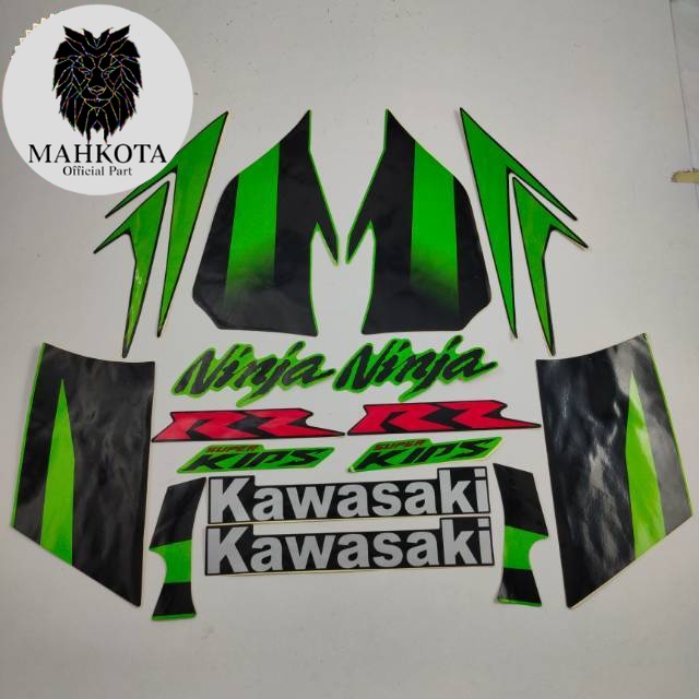 Jual STRIPING STICKER LIS LES POLET kawasaki ninja rr list body model ...