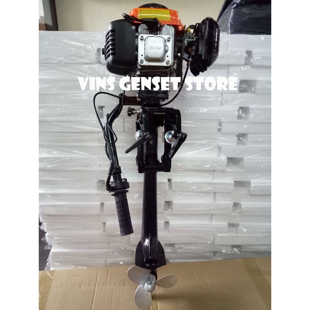 Jual Mesin Tempel Perahu Kapal Outboard 5hp Nikosilen Shopee Indonesia