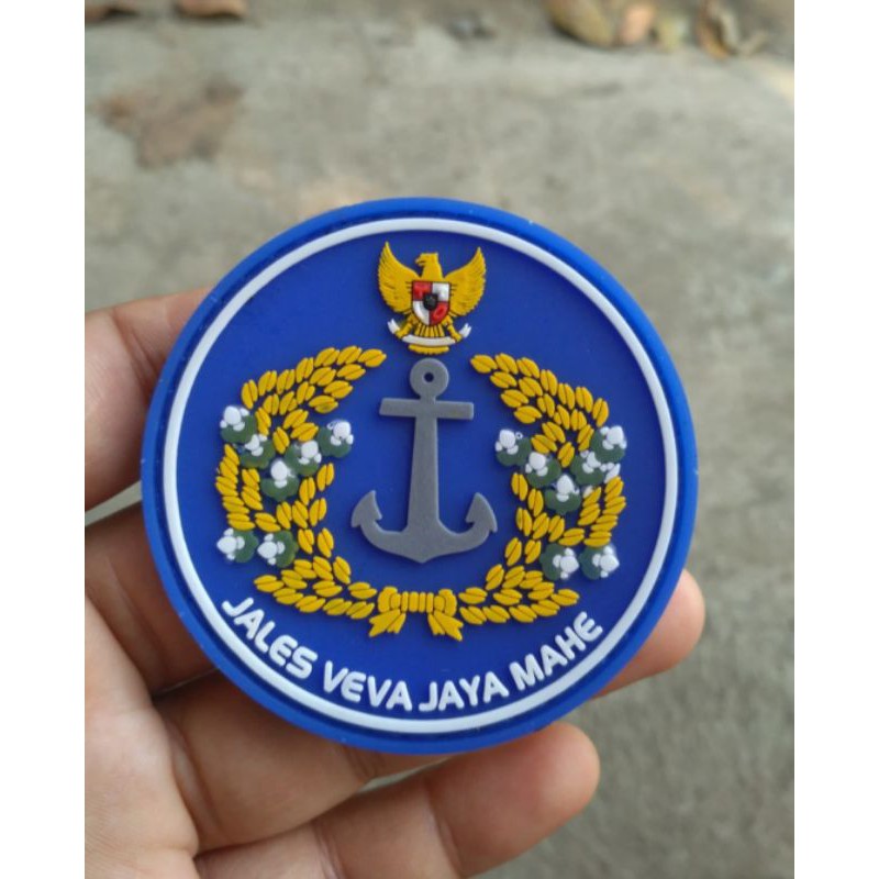 Jual Patch Jales Veva AL / Emblem AL Tempelan Karet AL | Shopee Indonesia