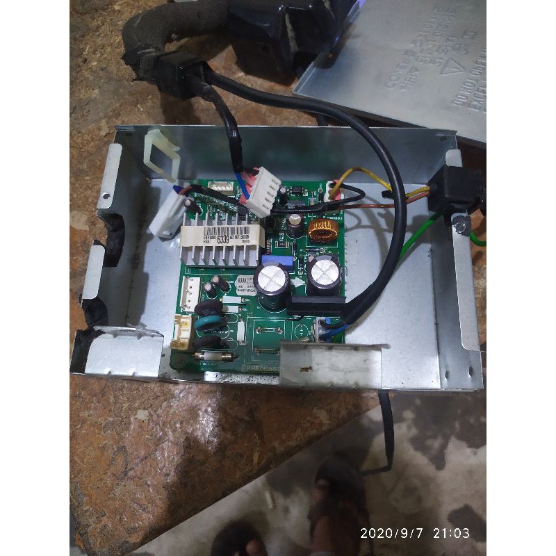 Jual MODUL PCB FREEZER LG INVERTER CABUTAN ORIGINAL KODE PCB EBR8098 ...