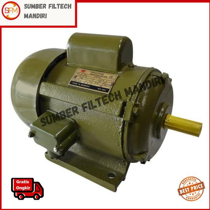 Jual Motor Listrik 1 Phase 1 HP 2 Pole Dinamo SEM Single Electro Motor ...