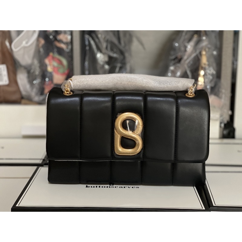 buttonscarves alva/nora bag shoulder