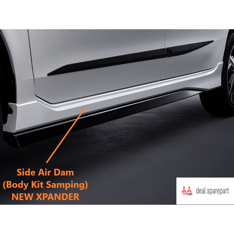 Jual Side Air Dam Mitsubishi New Xpander / Aksesoris Body Kit Samping