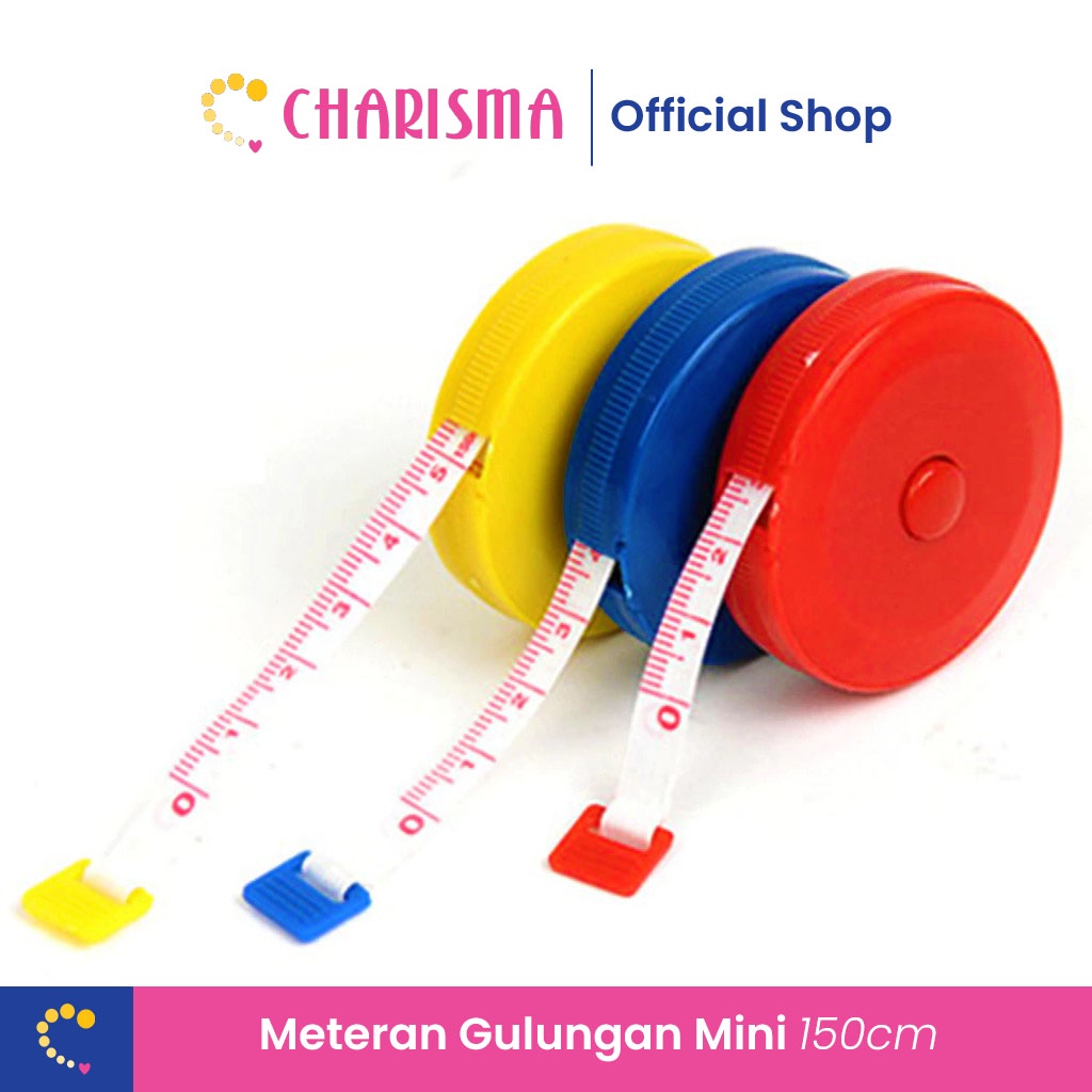 Jual Charisma Meteran Gulungan - Meteran 150cm - Meteran Gulung Mini ...