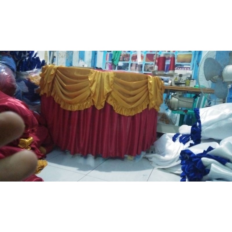 Jual ALAS MEJA BUNDAR/REMPEL MEJA/TAPLAK MEJA | Shopee Indonesia