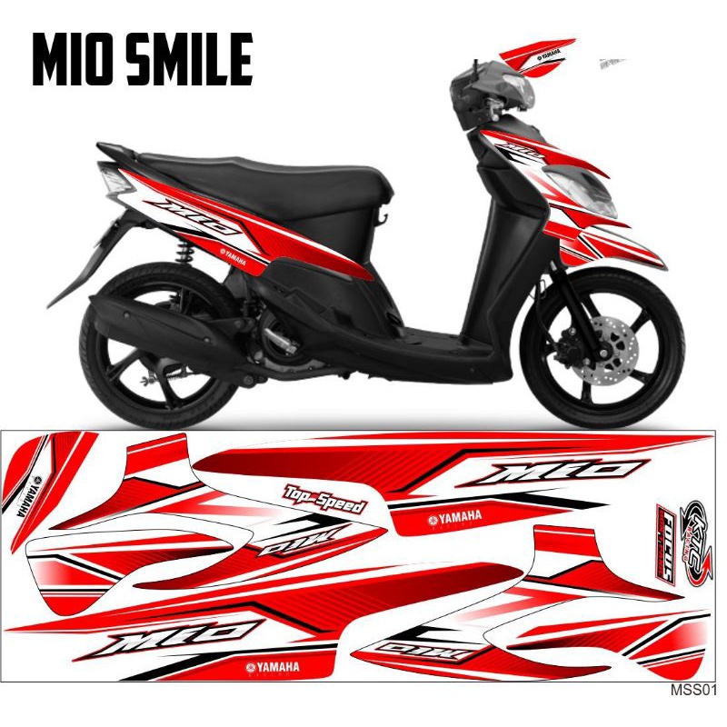 Jual STRIPING YAMAHA MIO SMILE RACING | Shopee Indonesia