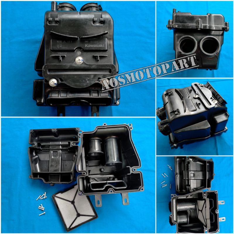 Jual bok box filter udara ninja 250 fi - Z250 original kawasaki box ...