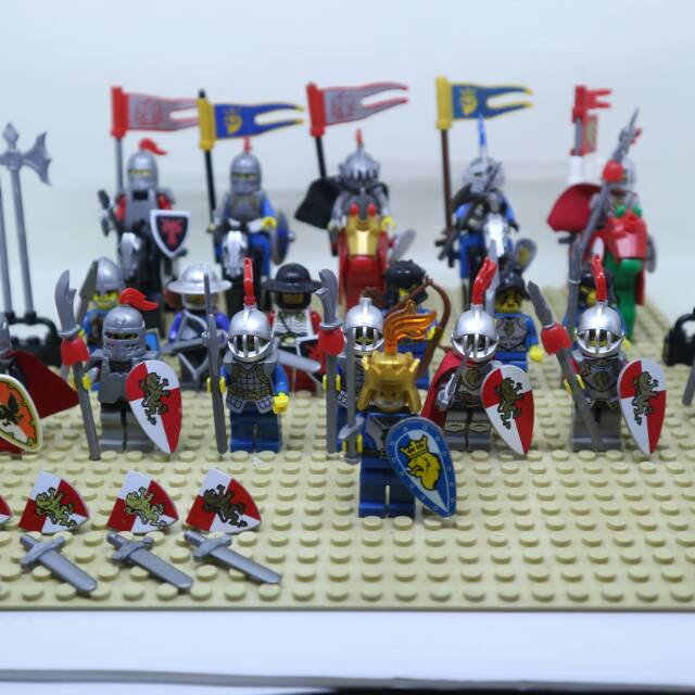 Jual Minifigure Bricks Castle Medieval Mix Set | Shopee Indonesia