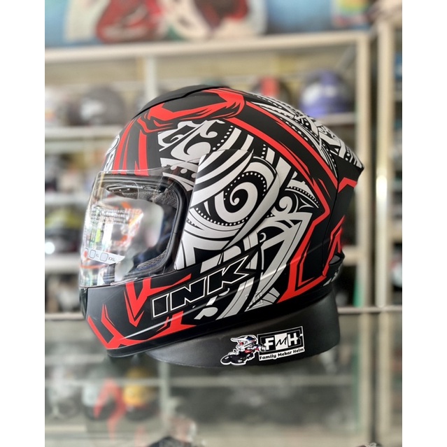 Jual Helm Ink Cl Max Serie Black Dof Red Flo Helm Full Face Ink