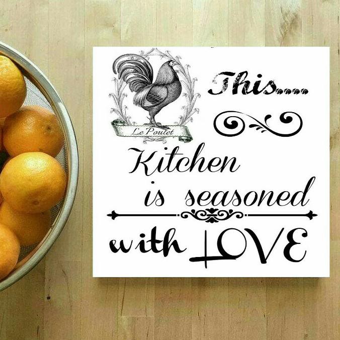 Jual POSTER HIASAN DINDING WALL DECOR KAYU UNTUK DAPUR/KITCHEN | Shopee