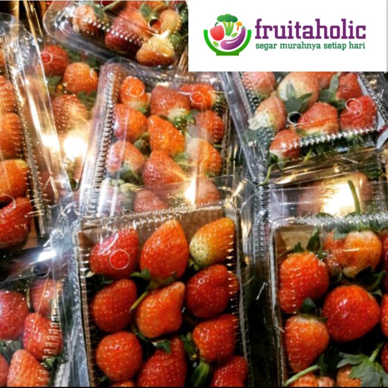 Jual STRAWBERRY ( 1 Pack ) | Shopee Indonesia