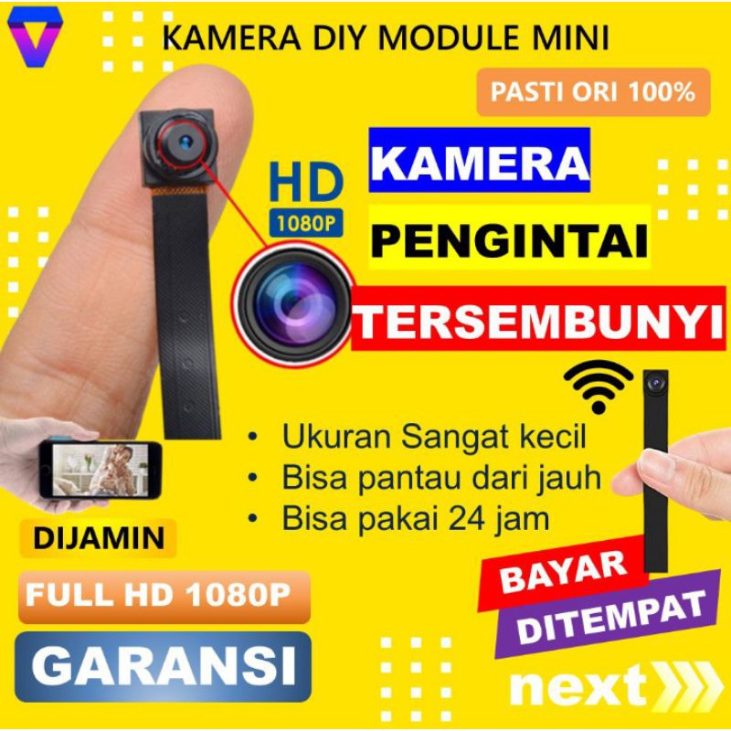 Jual Ultra Small Mini Camera DIY Module Ip Camera 4K HD1080p | Shopee ...