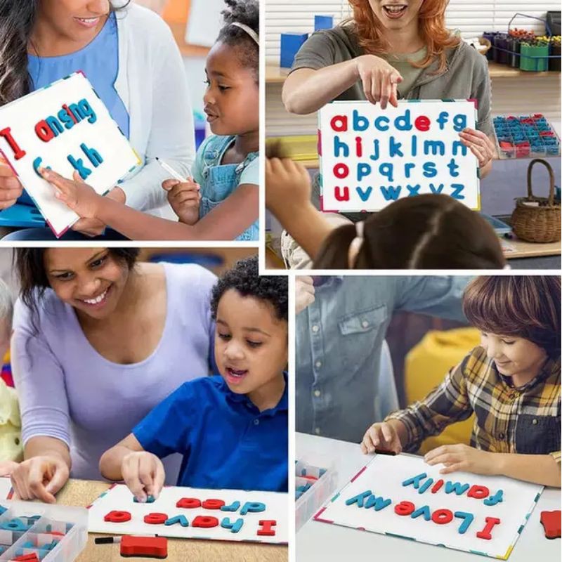 Jual magnet letters 256 pcs terlengkap huruf & angka terbaru / eva foam ...