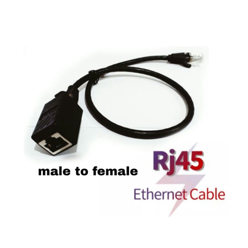 Jual kabel extension rj45 male to female adapter panel chasis sasis utp ...