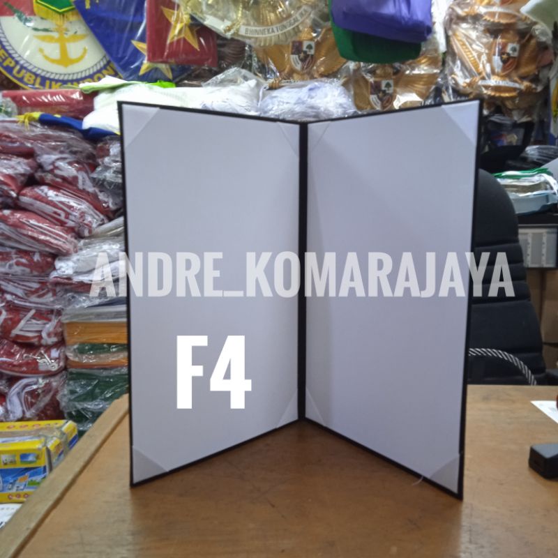 Jual map kantor map beludru map mewah map garuda coating untuk kertas ...