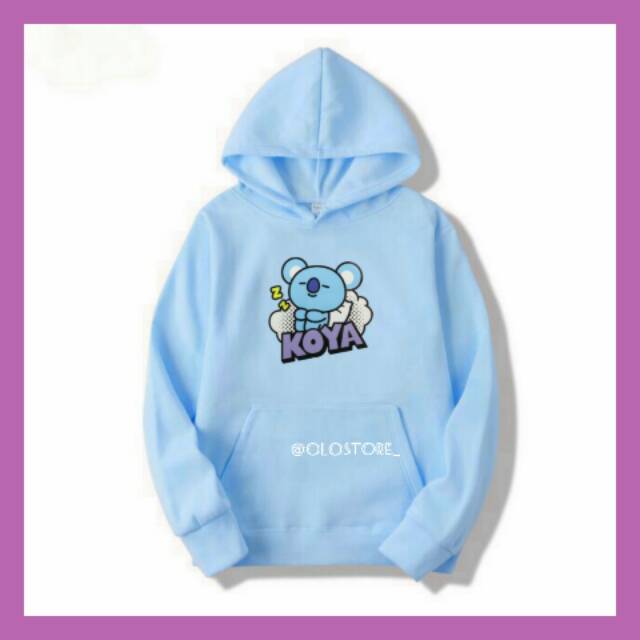 Jual HOODIE JUMPER BT21 KOYA Shopee Indonesia