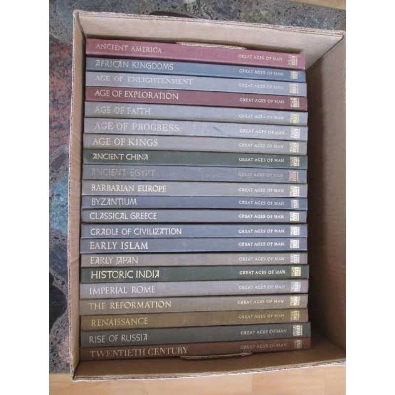 Jual The Great Ages of Man ENSIKLOPEDIA (21 Volume Set, versi
