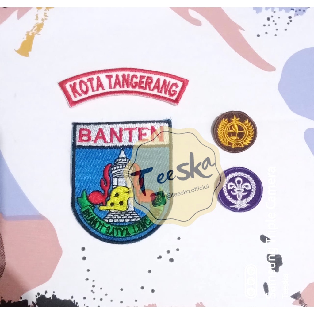 Jual Set Atribut Seragam Pramuka Logo Tunas Kelapa dan Wosm, Logo ...