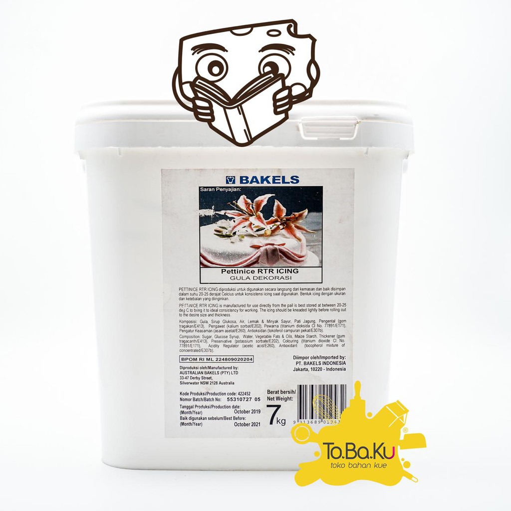 Jual Pettinice RTR Icing (Bakels) / 1000gr | Shopee Indonesia