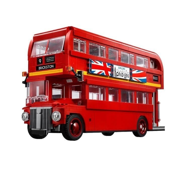 Saliera E Pepiera A Forma Di London Bus, Dipinte A Mano, Regalo Simpatico