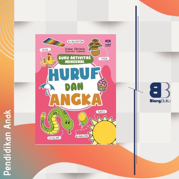 Jual Buku Buku Aktivitas Mengenal Huruf Dan Angka Bip Gramedia Ori ...