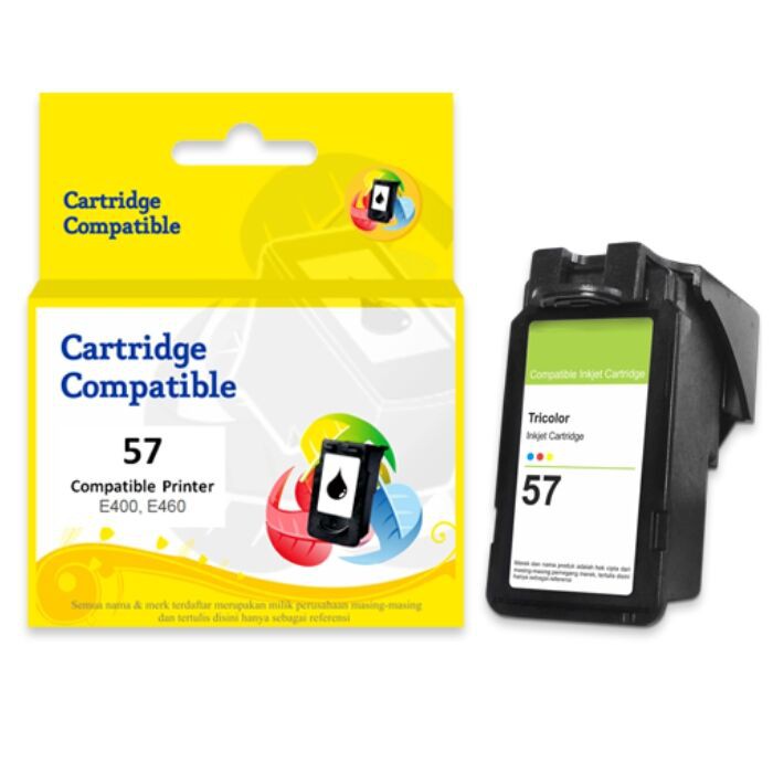 Jual Cartridge Tinta Canon CL57 CL 57 CL57 Color Printer Canon E400