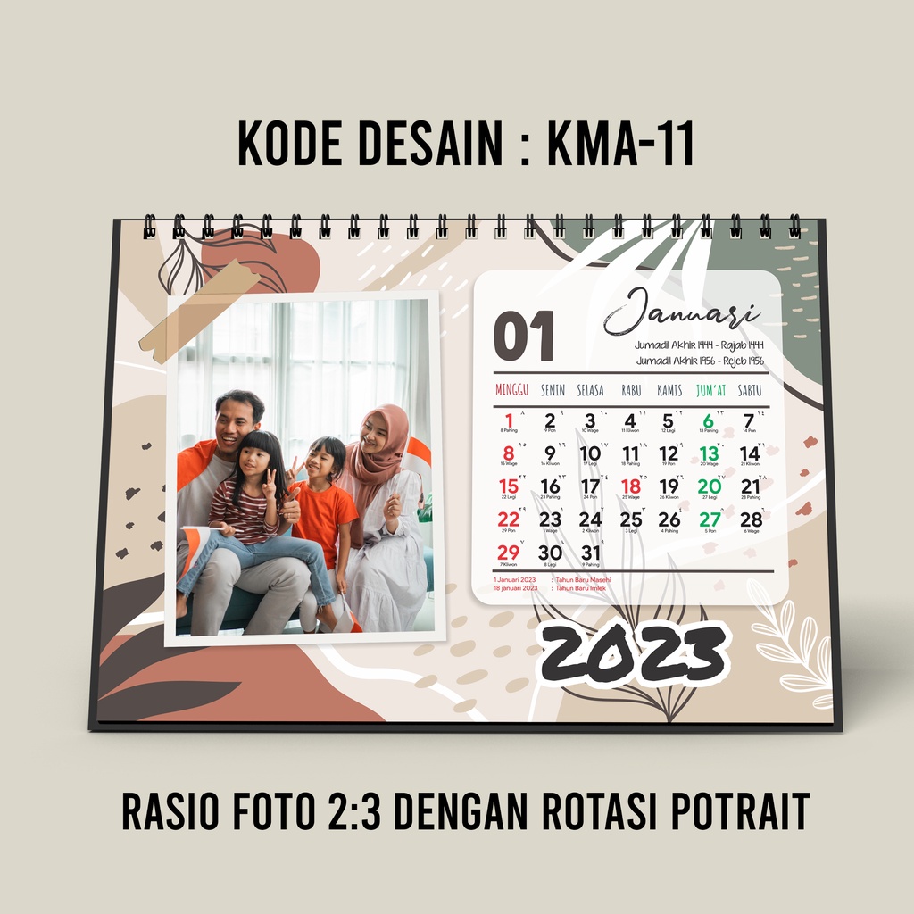 Jual Aesthetic Kalender Meja Custom Foto - Geo Grafika | Shopee Indonesia