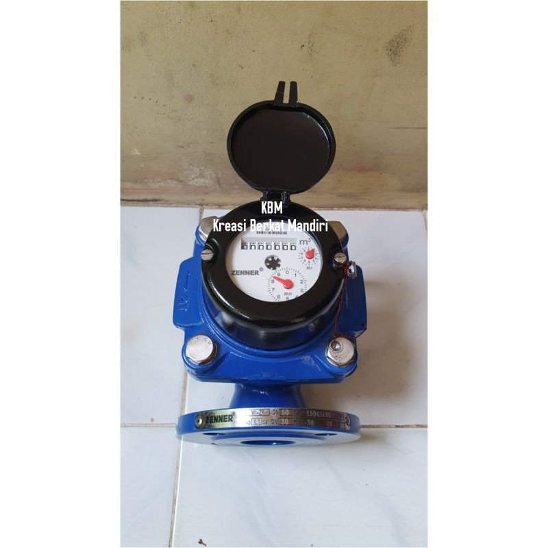Jual ZENNER 2" INCH DN50 MM METERAN AIR LIMBAH / WATER METER LIMBAH 2 ...