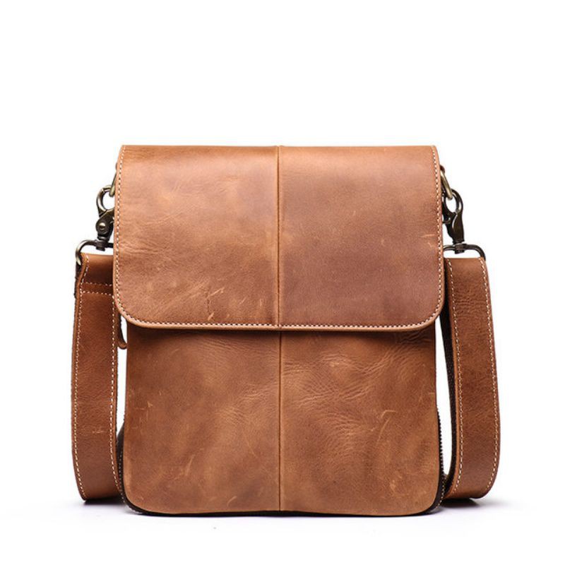 Jual ⭐⭐⭐⭐⭐ Tas Selempang Kulit Asli, Tas Kulit Selempang Pria Original