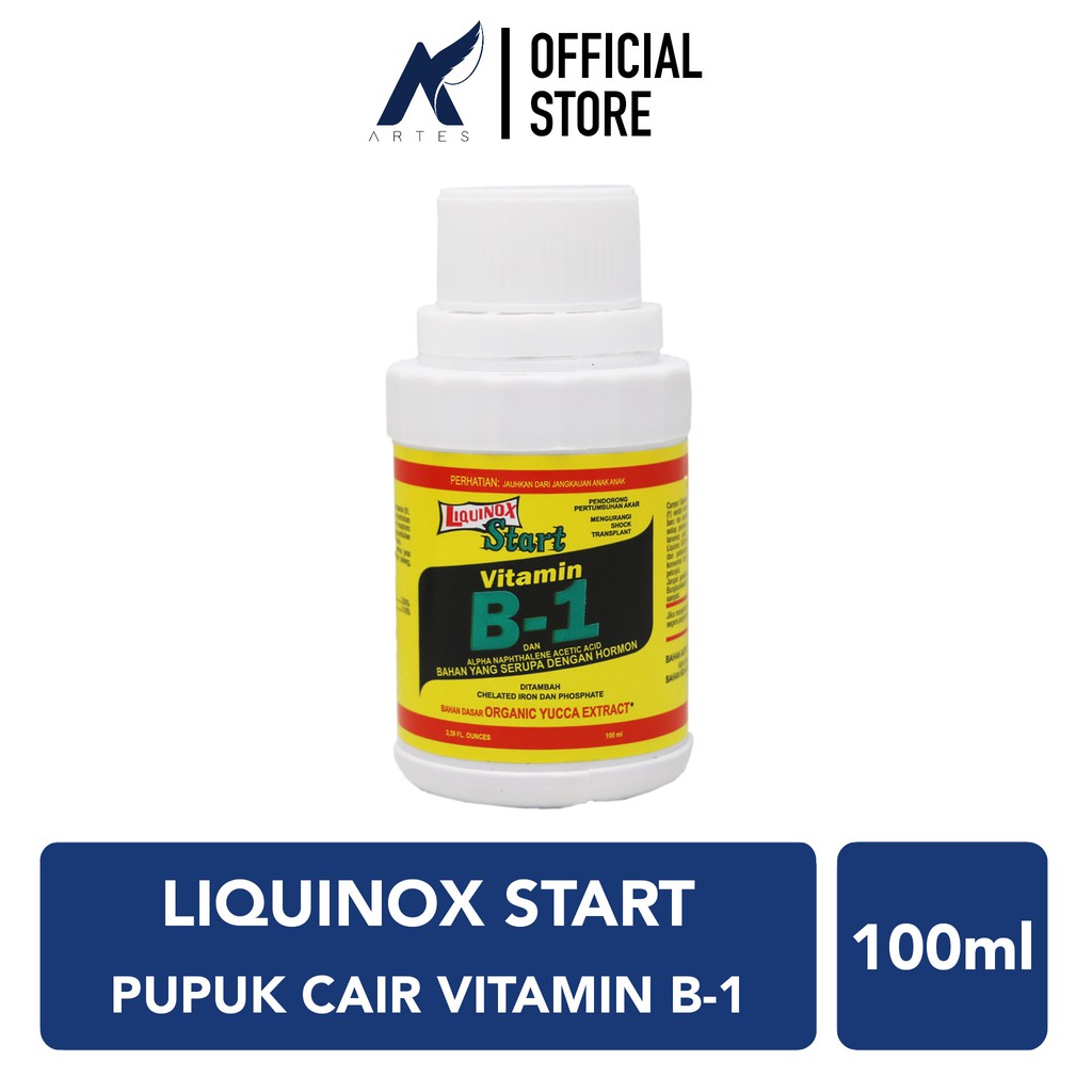 Jual LIQUINOX START VITAMIN B-1-B1 Pupuk Cair-Star Hormon Anti Stress ...