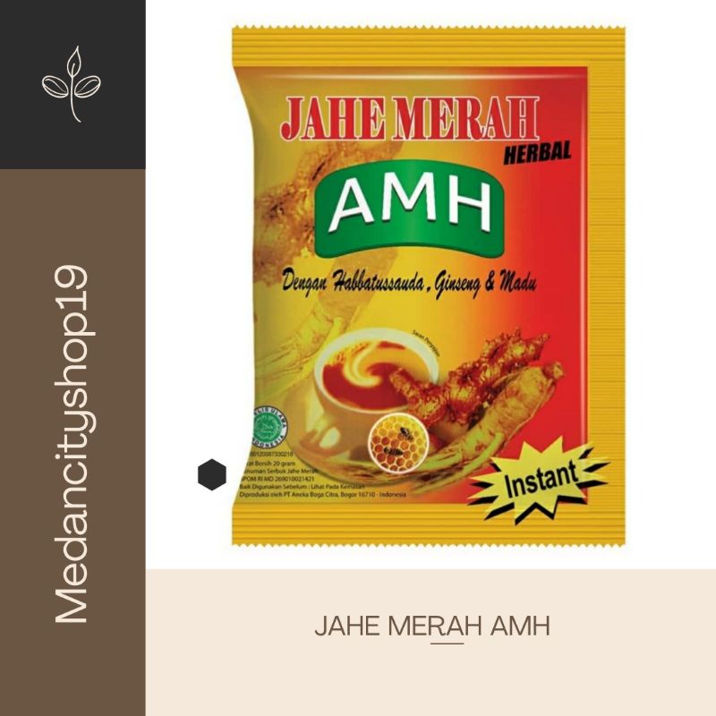 Jual AMH JAHE MERAH SACHET | Shopee Indonesia