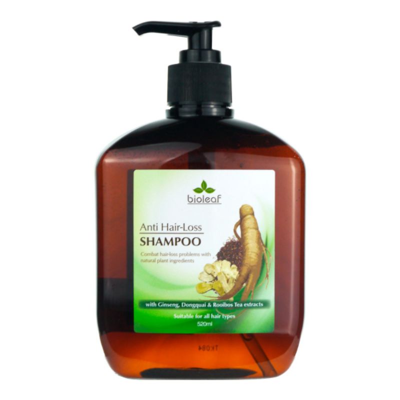 Jual Bioleaf Anti Hair Loss Shampoo 520ml Made in Korea | Shopee Indonesia