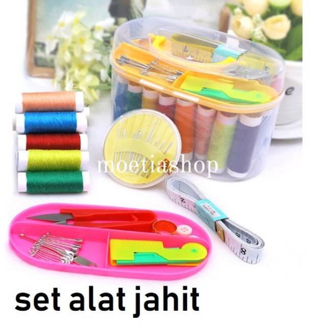 Jual set alat jahit/alat jahit murah/peralatan menjahit | Shopee Indonesia