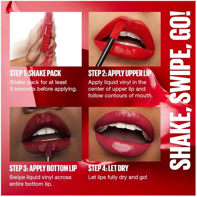 Jual ️Rejeki.Shop ️ BPOM MAYBELLINE Superstay Vinyl Ink Lip Cream,Coy ...
