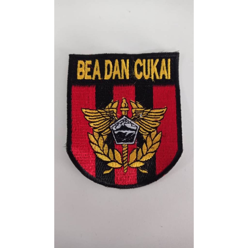 Jual Badge Lambang Bordir BEA CUKAI | Shopee Indonesia