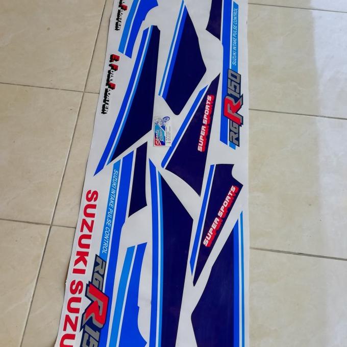 Jual `````````] Striping-Sticker suzuki RGR 91 Sprinter Putih | Shopee ...