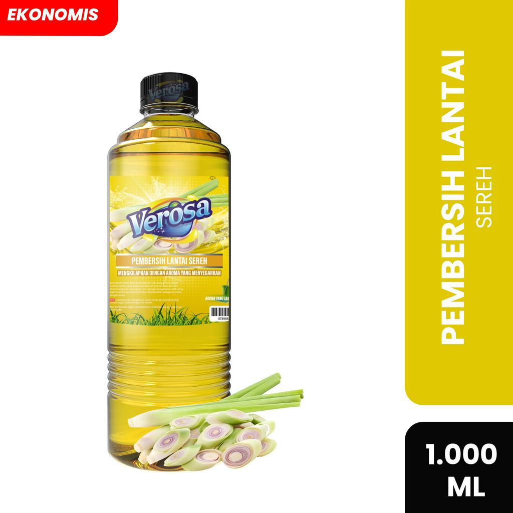 Jual Verosa Pembersih Lantai 1 Liter Sereh Sabun Pel Lantai 1000 ML ...
