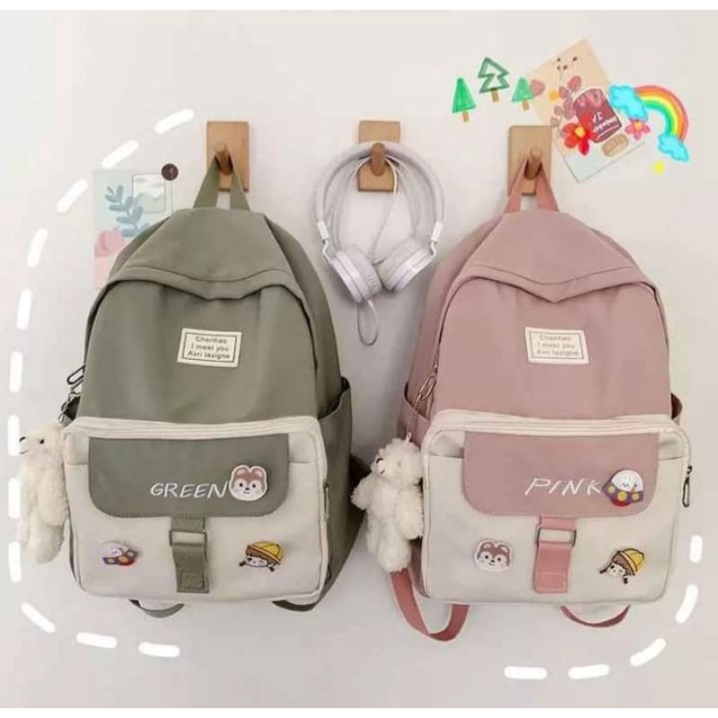 Tas Sekolah Ransel Wanita Perempuan Tas Ransel Backpack Paddy Terbaru