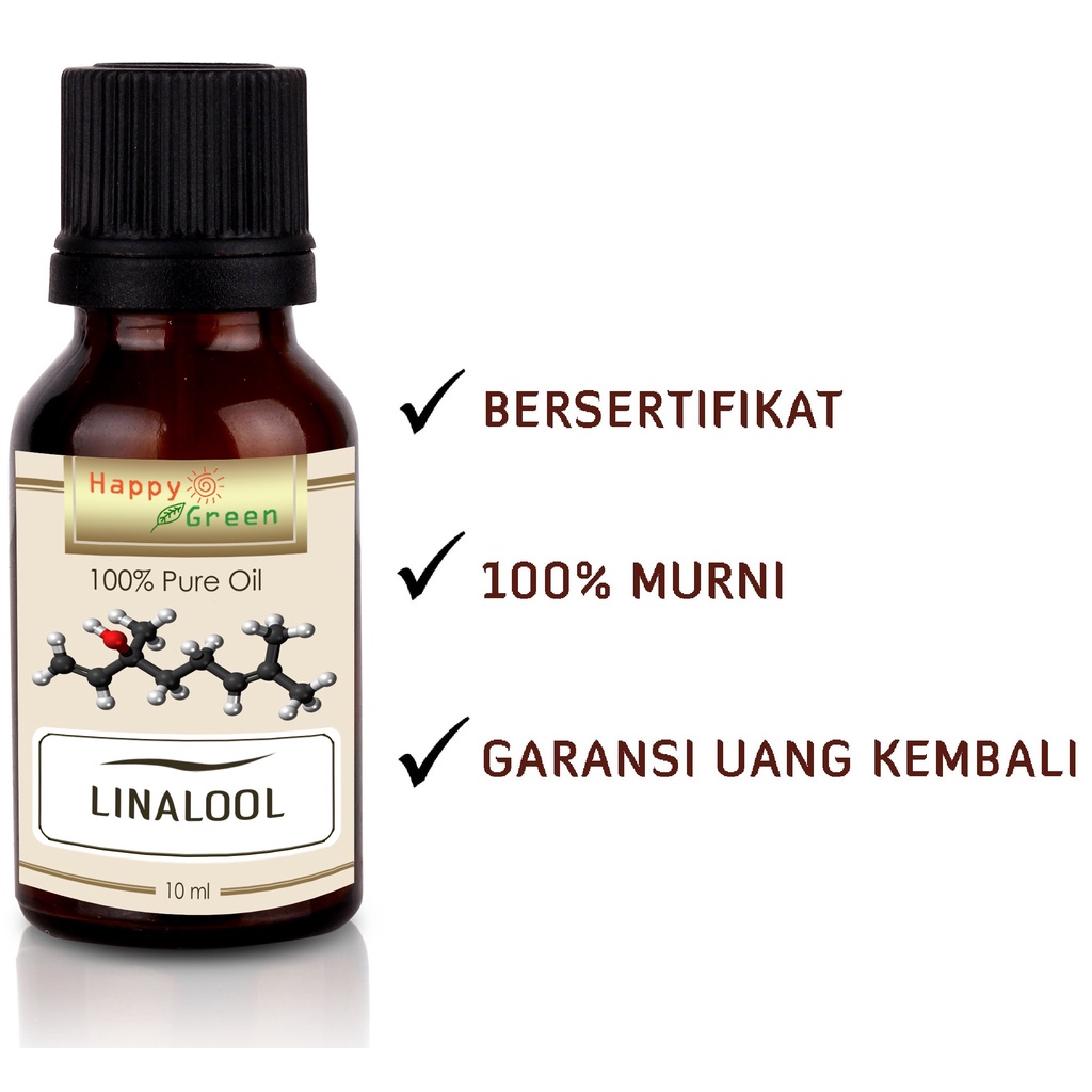 Jual Happy Green Linalool Aromatic Chemical - 100% Asli Linalool ...