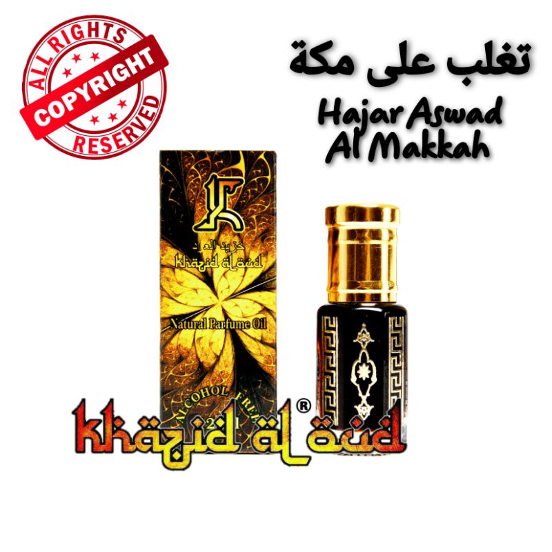 Jual Khazid Al Oud Minyak Wangi Hajar Aswad Al Makkah Asli Original