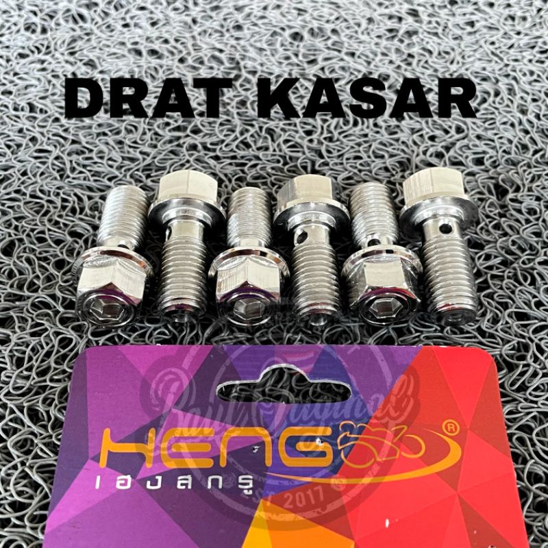 Jual Baut Kaliper Master Rem Probolt Kunci Stainless Drat Kasar Heng