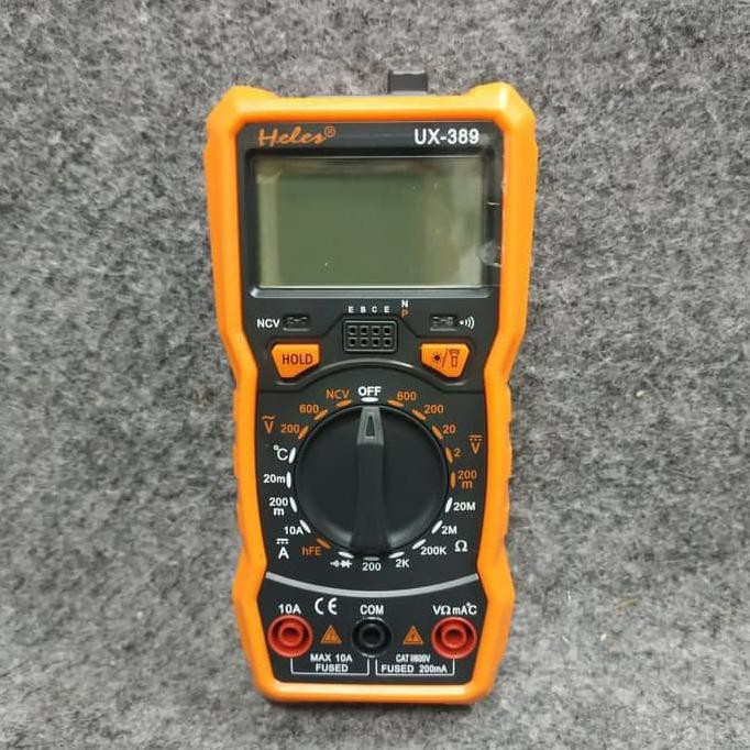 Jual Multitester Multimeter Heles UX-389 389 | Shopee Indonesia