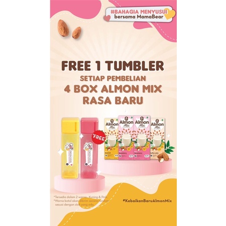 Jual Mamabear Almonmix Susu Almond Minuman Serbuk Booster Asi Enak