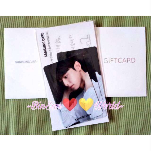 Jual SAMSUNG GIFT CARD (CHA EUNWOO) Shopee Indonesia