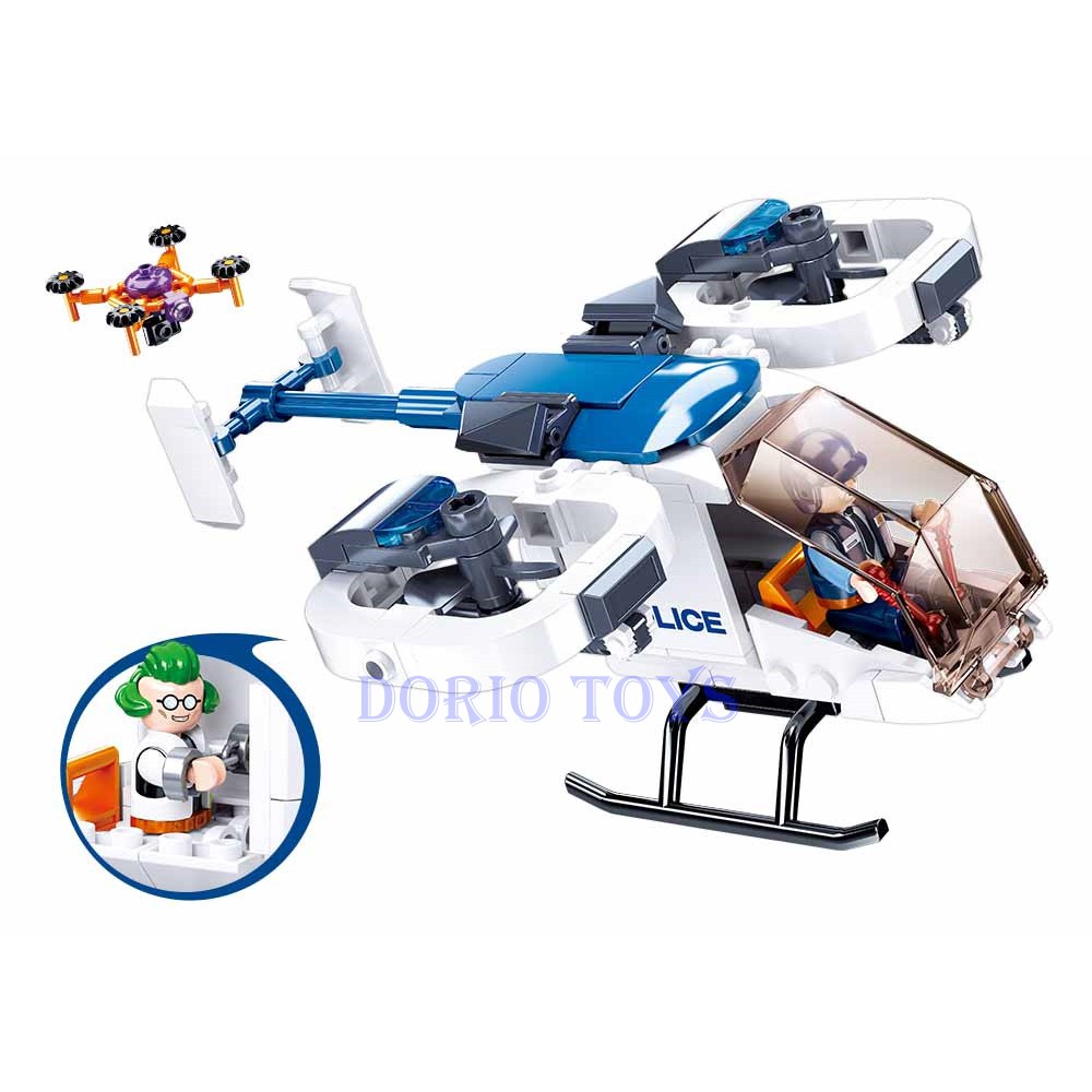 Sluban Camion Transporte à Bûches Grand 209 Pcs - Jeu De Construction Bois M38-B0778